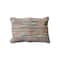 Hello Honey® 24" Multicolor Hand-Woven Chindi Lumbar Pillow